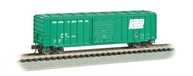 Bachmann 19662 N 50'6" Outside Braced Sliding Door Box Car - Penn Central #167335