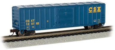 Bachmann 19665 N 50'6" Outside Braced Sliding Door Box Car CSX #129782