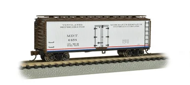 Bachmann 19853 N 40' Wood Side Refrigerated Boxcar Merchants Despatch