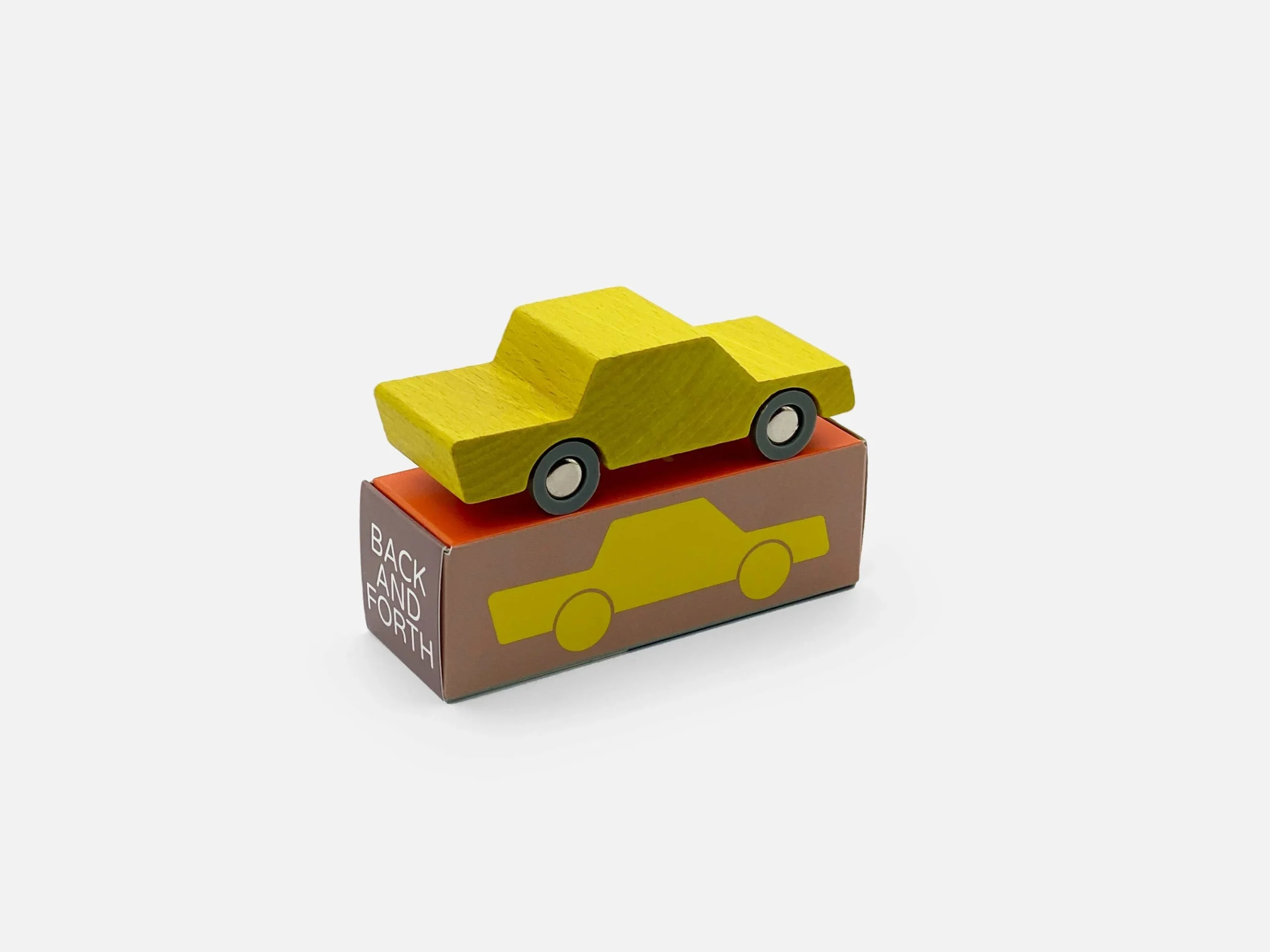 Back And Forth Car (Yellow) - Waytoplay Toys