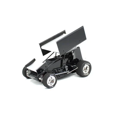 1RC Racing 1RC1096 1/18 Sprint Car 4.0, Black, Ready-to-Run