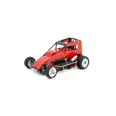 1RC Racing 1RC1105 1/18 Midget 4.0, Red, Ready to Run