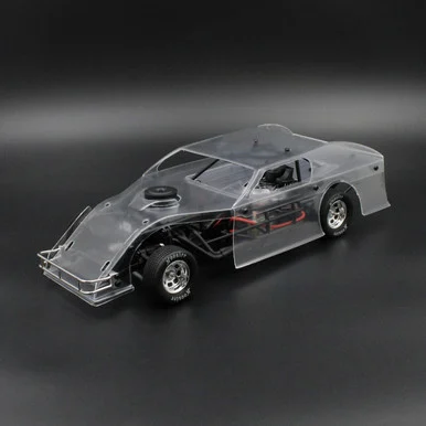 1RC Racing 1RC1127 1/18 Dirt Modified 2.0, Clear, RTR