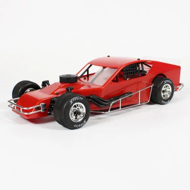 1RC Racing 1RC1135 1/18 Asphalt Modified 2.0, Red, Ready to Run
