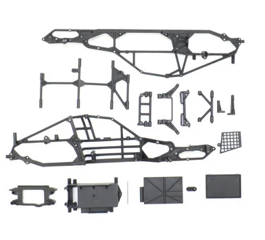 1RC Racing 1RC2048 Frame, 1/18 Asphalt Modified