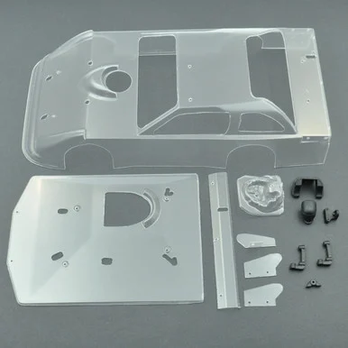 1RC Racing 1RC6064 Body Set, Clear, 1/18 LM 2.0