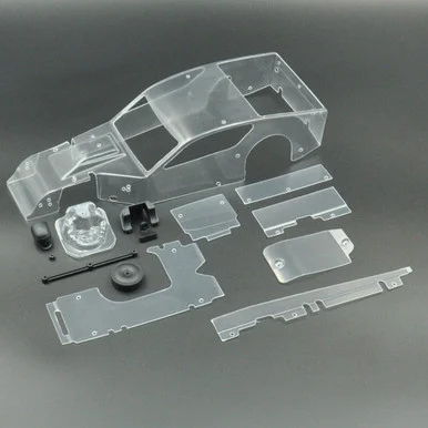 1RC Racing 1RC6058 Body & Driver, 1/18 Asphalt Modified