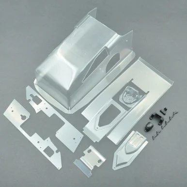 1RC Racing 1RC6071 Body Set, Clear, 1/18 EDM 3.0