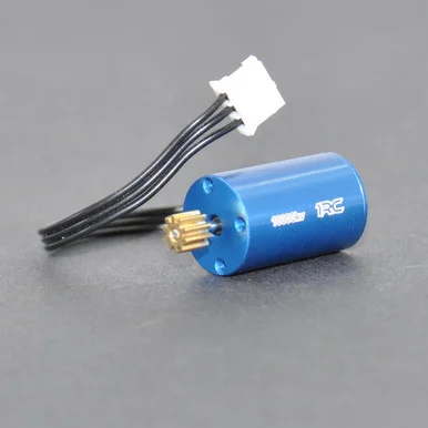 1RC Racing 1RC7011 10000kv Brushless Motor & 10T Pinion, 1/18 Spr, EDM, LM
