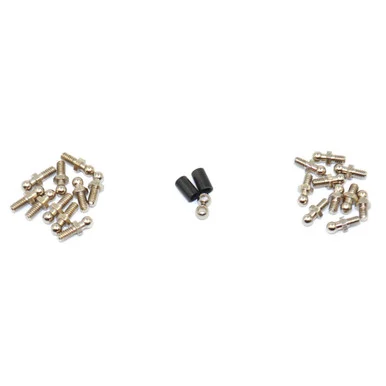 1RC Racing 1RC8001 Ball Stud & Pivot Ball Set, 1/18 Mid, Spr, EDM, LM