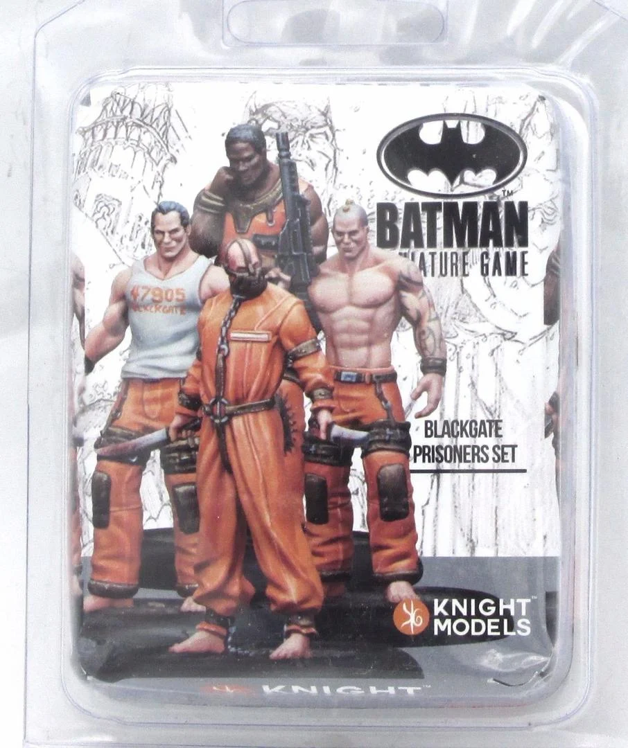 Batman Miniature Game, Blackgate Prisoners Set - Knight Models