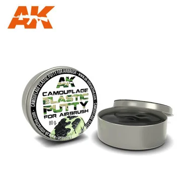 AK Interactive AK8076 Camouflage Elastic Putty For Airbrush