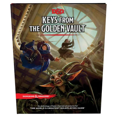 Dungeons & Dragons RPG: Keys From the Golden Vault Hard Cover - Wizards of the Coast - WOC