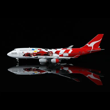 Qantas Boeing 747-400 VH-OJC “2000 Australian Grand Prix” Flaps-Down B616503F 1:400