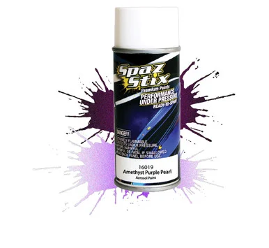 Spaz Stix 16019 Amethyst Purple Pearl Aerosol Paint 3.5oz