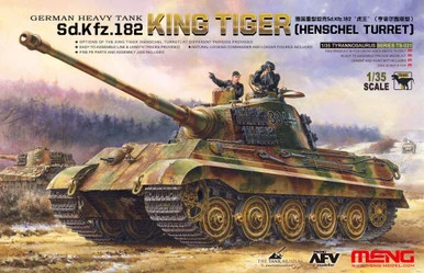 Meng Model TS031: Sd.KfZ.182 King Tiger Henschel - Meng Models