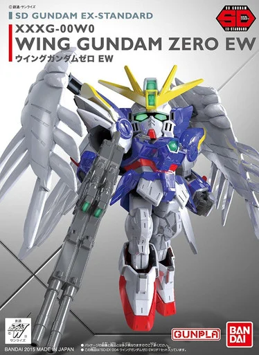 Bandai 5065618 #04 SDEX XXXG-00W0 Wing Gundam Zero EW Model Kit