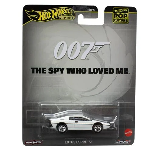 Hot Wheels Lotus Esprit S1 The Spy Who Loved Me 1/64 Scale Diecast Car - Mattel