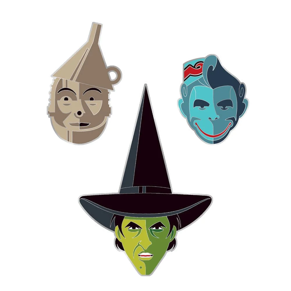 The Wizard of Oz Enamel Pin Set - Tom Whalen
