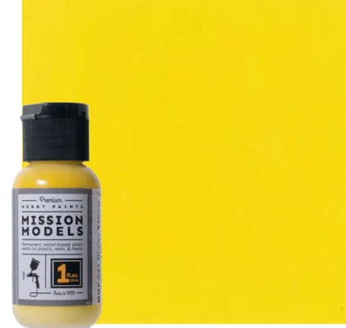 Mission Models MP126 Farm Tractor Yellow 1oz