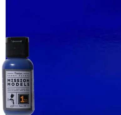 Mission Models MP168 Transparent Blue 1oz