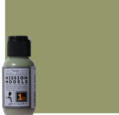 Mission Models MP021 US Army Olive Drab Faded 2 1oz