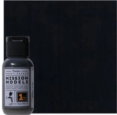 Mission Models MP105 Worn Black Grey Tires Camo 1oz