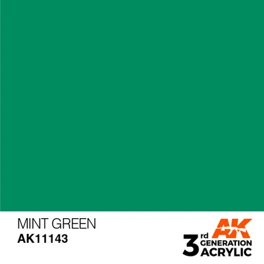 3G 143 - Mint Green - AK11143