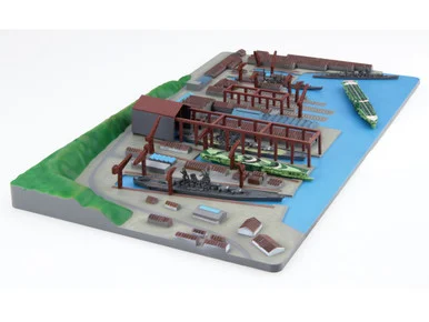 1/3000 NP G-up No3 EX-3 Kure Naval Port "In This Corner (and Other Corners) of the World" IJN Battleship Yamato Package Special Edition (w/ Postcard)