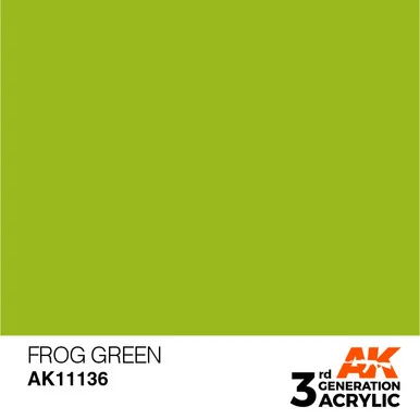 3G 136 - Frog Green - AK11136