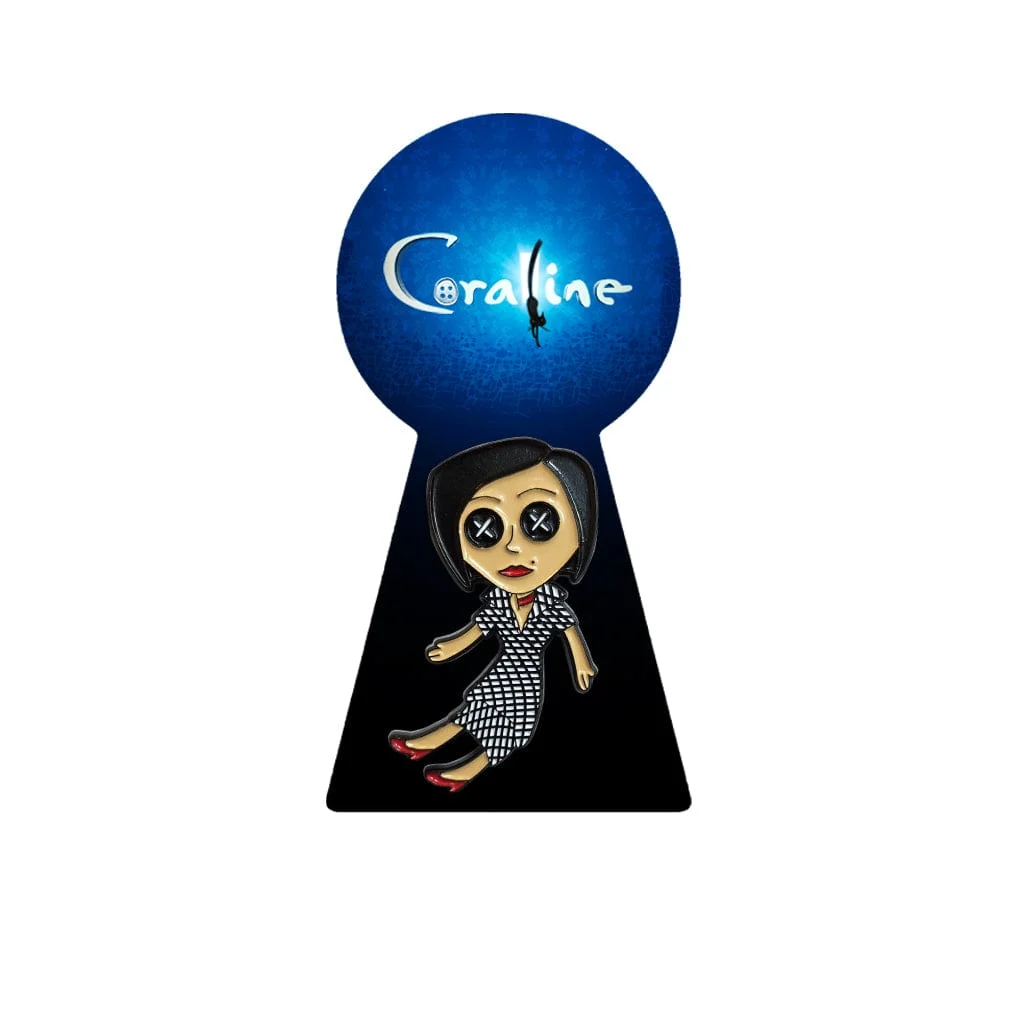 CORALINE: Other Mother Enamel Pin - Butch-O-Vision