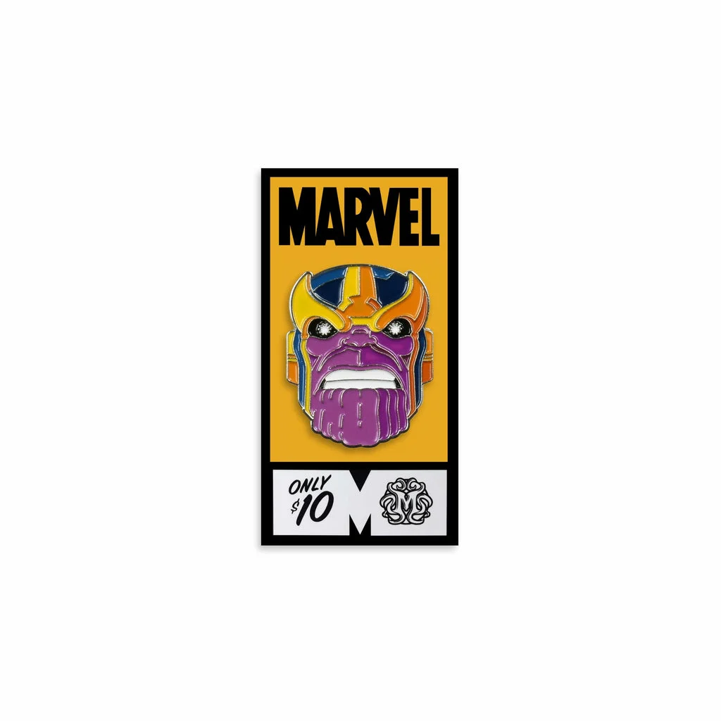 Thanos Enamel Pin - Tom Whalen