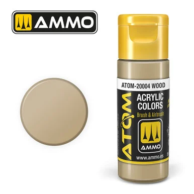 AMM20004 - ATOM Acrylic Paint: Wood 20ml