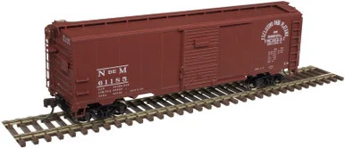Atlas Model Railroad 20005754 HO 1932 ARA 40 Steel Box Car, Nacionales de Mexico #61157