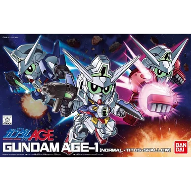 Bandai 5063514 #369 SDBB Gundam Age-1 Model Kit