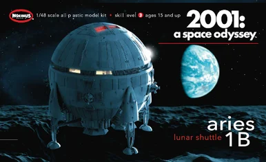 1/48 Aries 1B Lunar Shuttle - 2001 -7