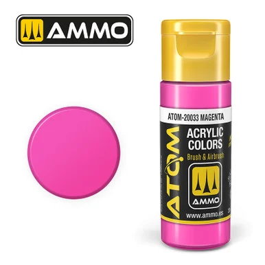 AMM20033 - ATOM Acrylic Paint: Magenta 20ml
