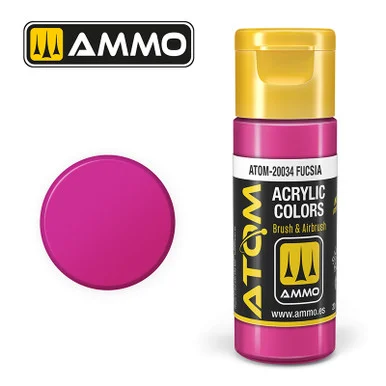 AMM20034 - ATOM Acrylic Paint: Fucsia 20ml