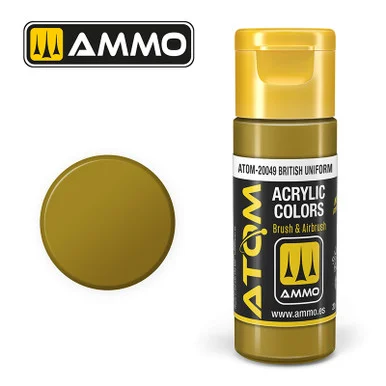 AMM20049 - ATOM Acrylic Paint: British Uniform 20ml