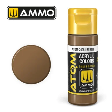 AMM20051 - ATOM Acrylic Paint: Earth 20ml