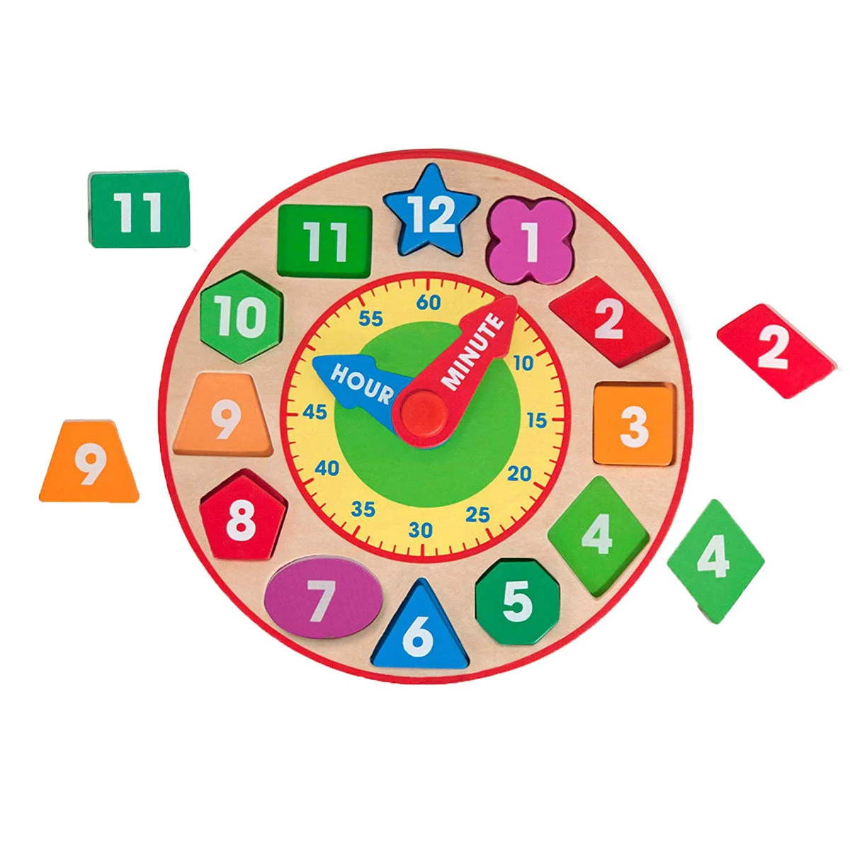 Shape Sorting Clock - Melissa & Doug, LLC