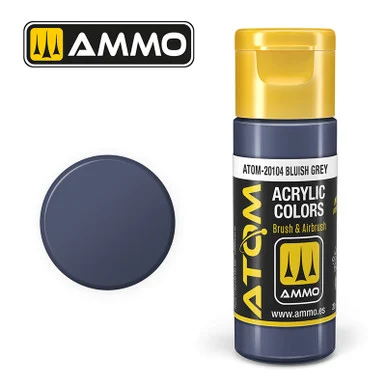 AMM20104 - ATOM Acrylic Paint: Bluish Grey 20ml