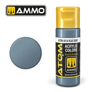 AMM20134 - ATOM Acrylic Paint: Blue Gray FS35237 20ml