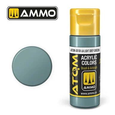 AMM20138 - ATOM Acrylic Paint: IJA Light Grey Green FS36622 20ml