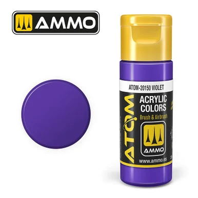 AMM20150 - ATOM Acrylic Paint: Violet 20ml