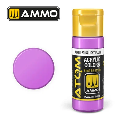 AMM20154 - ATOM Acrylic Paint: Light Plum 20ml