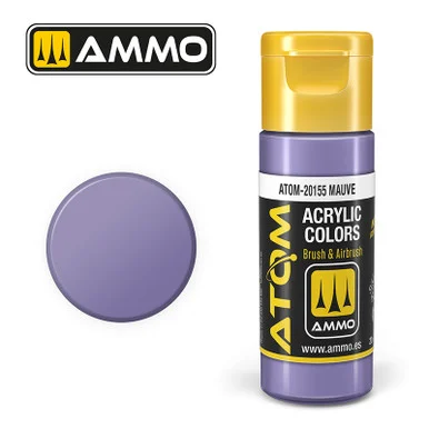 AMM20155 - ATOM Acrylic Paint: Mauve 20ml