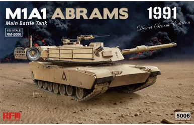 Rye FIeld Models 5006: M1A1 Abrams Gulf War 1991 1:35 - RyeField Models