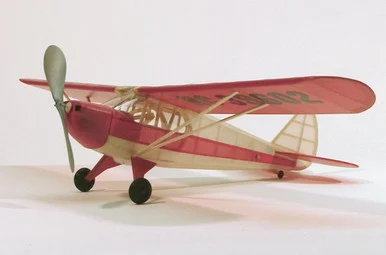 Dumas 202 Piper J4-E Cub Coupe Balsa Airplane Kit