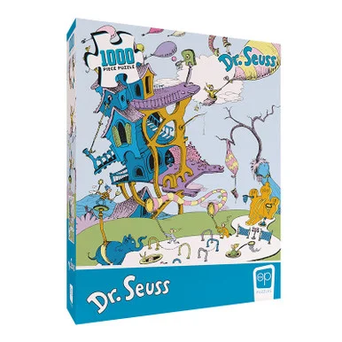 USAopoly PZ154-849 Dr. Seuss 1000 Piece Jigsaw Puzzle